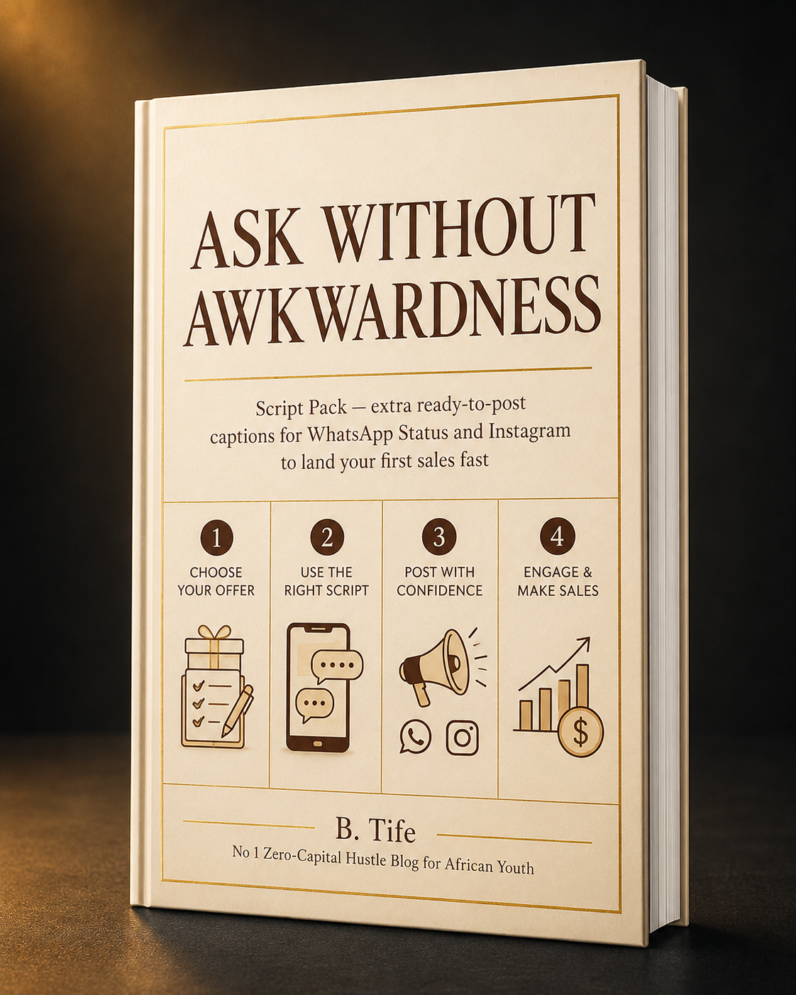 Cover of the Ask Without Awkwardness Script Pack